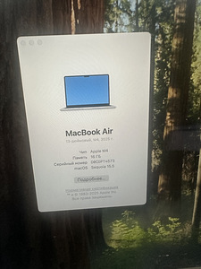 Apple MacBook Air M4 16/256 (3 фото из 6)