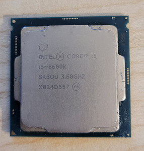 Intel Core i5-8600K LGA1151 CPU процессор (2 фото из 2)