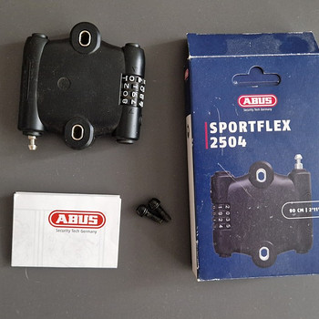 Jalgratta lukk abus sportflex 2504