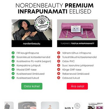 Инфракрасный коврик для сауны XL чёрного цвета