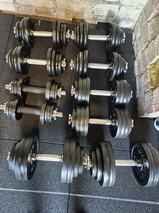 Tunturi hantlid metall 8kg - 30kg erinevad raskused (1 foto / 4)