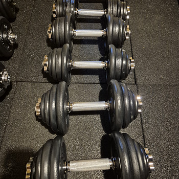 Tunturi hantlid metall 8kg - 30kg erinevad raskused