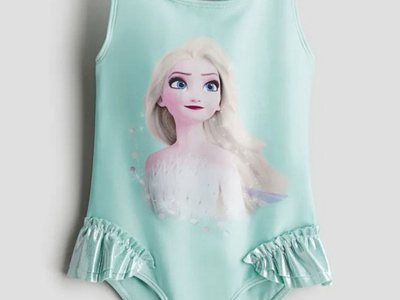 Новый купальник H&M Frozen Elsa 134/140