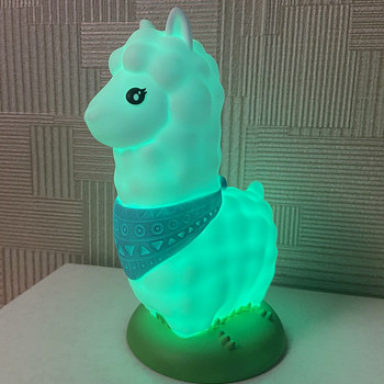 LED värvi muutev laama öölamp