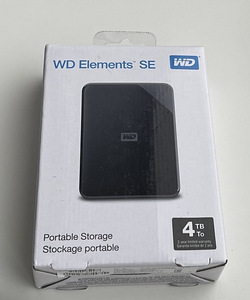 Western Digital Elements Portable SE 4TB , Black (1 foto / 2)