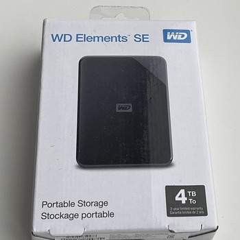 Western Digital Elements Portable SE 4TB , Black
