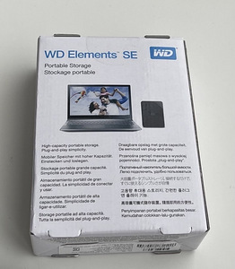 Western Digital Elements Portable SE 4TB , Black (2 foto / 2)