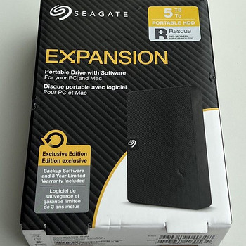 Seagate Expansion 5TB Black