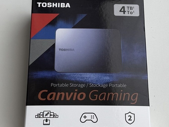 Toshiba Canvio Gaming 4TB , Dark Grey Metallic