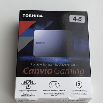Toshiba Canvio Gaming 4TB , Dark Grey Metallic