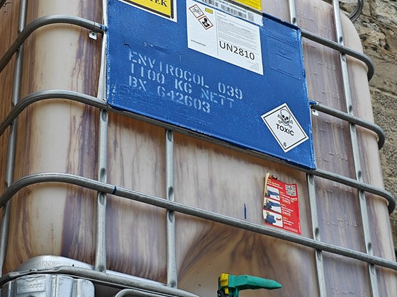 Kasutatud IBC-konteiner
