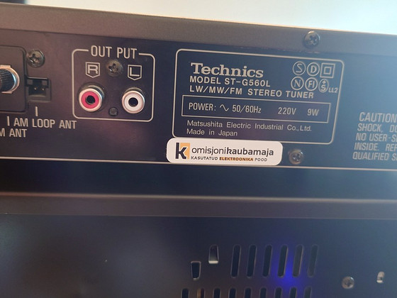 Technics - Кварцевый синтезаторный стереотюнер ST-G560L