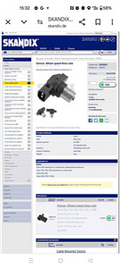 Volvo 940 kiiruse sensor / ABS sensor (1 foto / 1)