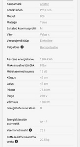 Veeboiler Ariston (2 foto / 3)