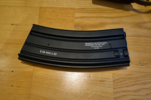 VFC/Umarex HK416 A5 RAL8000 AEG Airsoft Relv UUS+Aku+2700BB (9 foto / 10)