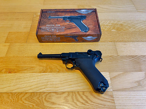 UUS LEGENDS P08 LUGER BLOWBACK 4,5mm CO2 õhupüstol (1 foto / 10)