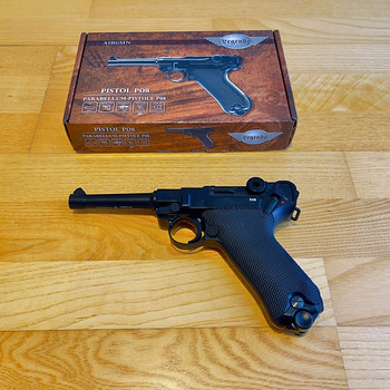 НОВЫЙ пневматический пистолет LEGENDS P08 LUGER BLOWBACK 4,5