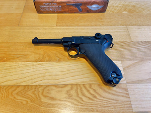 UUS LEGENDS P08 LUGER BLOWBACK 4,5mm CO2 õhupüstol (2 foto / 10)