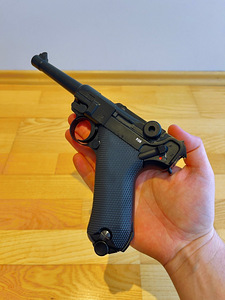 UUS LEGENDS P08 LUGER BLOWBACK 4,5mm CO2 õhupüstol (7 foto / 10)