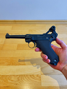 UUS LEGENDS P08 LUGER BLOWBACK 4,5mm CO2 õhupüstol (10 foto / 10)