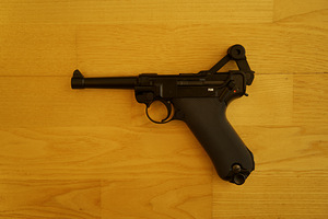 UUS LEGENDS P08 LUGER BLOWBACK 4,5mm CO2 õhupüstol (3 foto / 10)