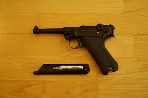 UUS LEGENDS P08 LUGER BLOWBACK 4,5mm CO2 õhupüstol (4 foto / 10)