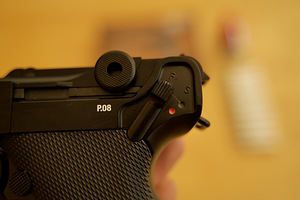 UUS LEGENDS P08 LUGER BLOWBACK 4,5mm CO2 õhupüstol (8 foto / 10)
