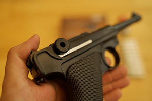 UUS LEGENDS P08 LUGER BLOWBACK 4,5mm CO2 õhupüstol (9 foto / 10)