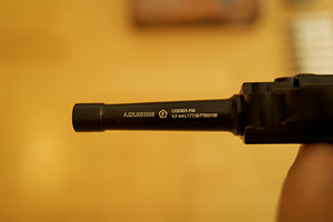 UUS LEGENDS P08 LUGER BLOWBACK 4,5mm CO2 õhupüstol (10 foto / 10)