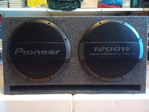 Pioneer ts-wx1220ah active subwoofer 12tolli 300mm (1 foto / 6)