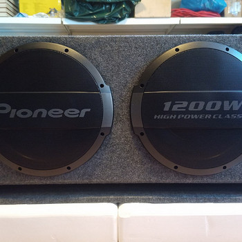 Pioneer ts-wx1220ah active subwoofer 12tolli 300mm