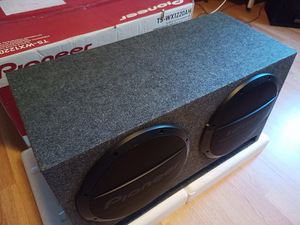 Pioneer ts-wx1220ah active subwoofer 12tolli 300mm (6 foto / 6)