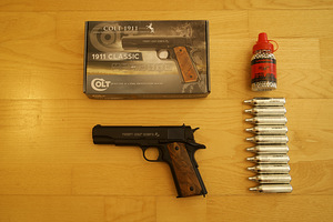 UUS UMAREX Colt 1911 Classic õhupüstol 4,5mm CO2 Blowback (1 foto / 10)