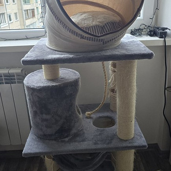 Кошачий домик + лежанка