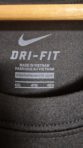 Мужская спортивная футболка Nike Dri-FIT .Размер 4xl. (5 фото из 6)
