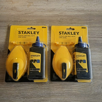 Stanley märkenöör 30 m kriidi ja loodi(tasemega) – uus