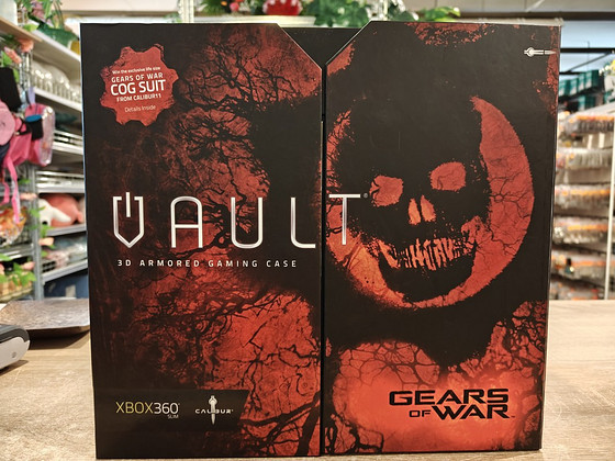 Calibur11 Xbox 360 slim 3D бронированный чехол Gears of War