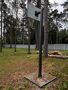 Баскетбольная корзина с щитом на основании (3 фото из 4)