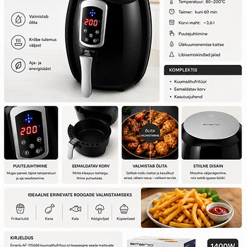 Аэрогриль Emerio