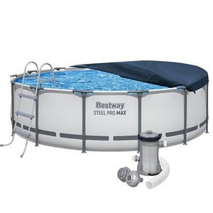 Каркасный бассейн BESTWAY STEEL PRO MAX 427 x 107 см, объём (2 фото из 4)