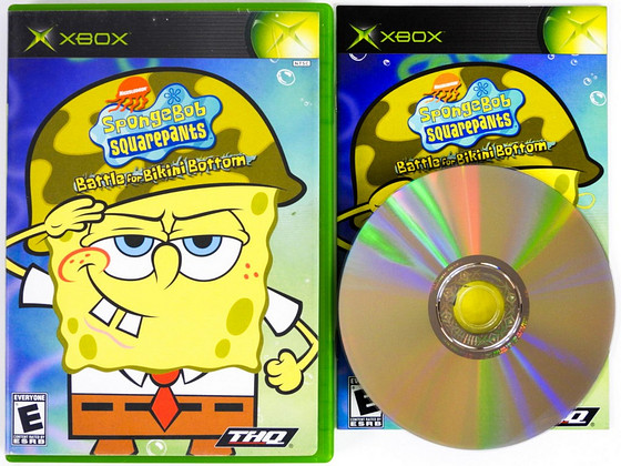 SpongeBob SquarePants: Battle For Bikini Bottom Xbox Origina