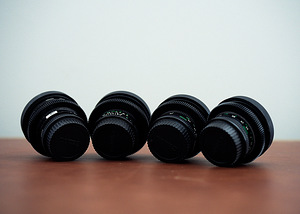 Canon nFD set "cine" (20, 24, 35, 50) Ef mount conversion (2 foto / 4)