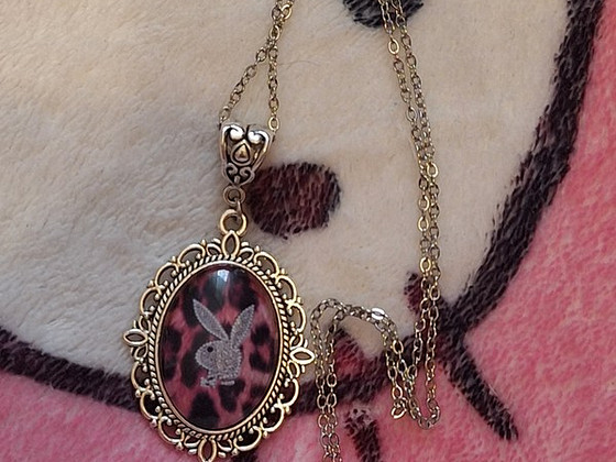 Playboy bunny necklace