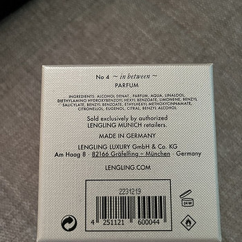 Нишевый парфюм Lengling munich nr4. 50ml