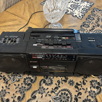 Sharp Boombox