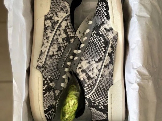 Adidas Continental 80 Men´s Shoes Size 9.5 Snake Skin