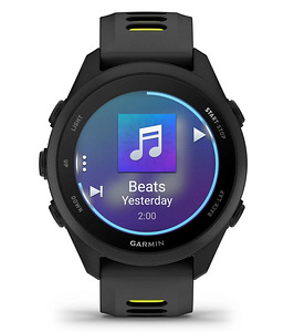 Спортивные часы GARMIN Forerunner 170 Music, Black/Amp Yellow (3 фото из 7)
