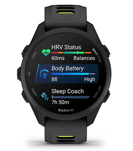 Спортивные часы GARMIN Forerunner 170 Music, Black/Amp Yellow (4 фото из 7)