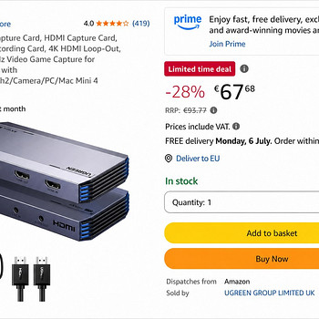 Карта видеозахвата / Video Capture Card