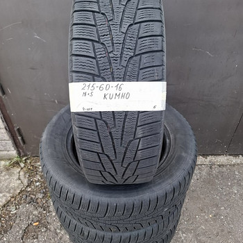 Rehvid 215-60-16 m+s, 4 tk, 6 mm, Kumho.